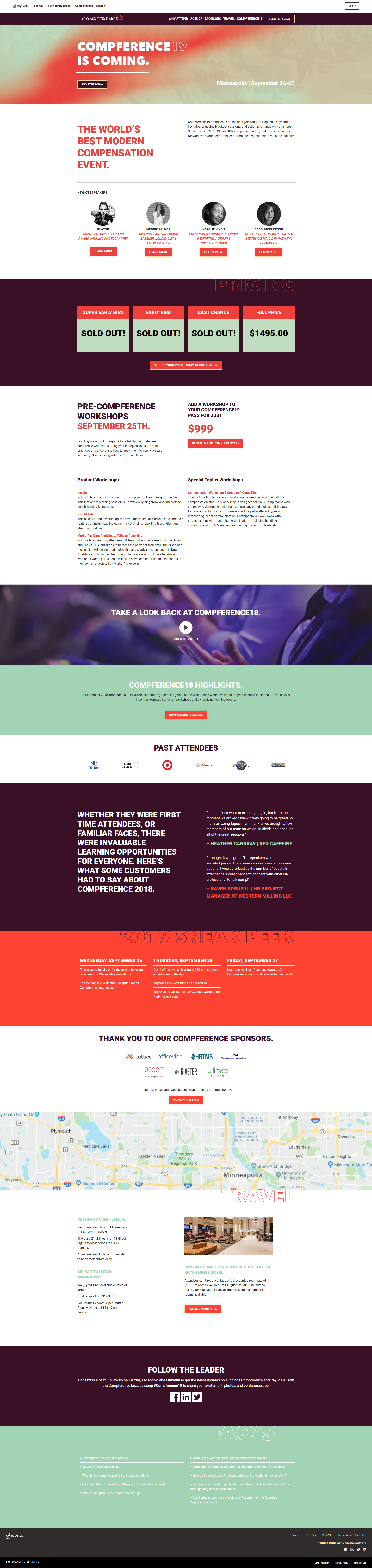 Compference PayScale Customer Conference